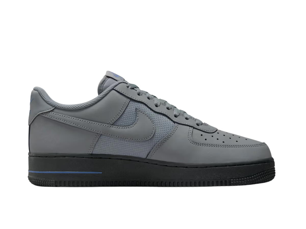 Nike Nike Air Force 1 '07 LV8 Smoke Grey Anthracite Metallic Silver Diffused Blue