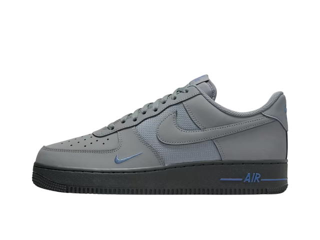 Nike Nike Air Force 1 '07 LV8 Smoke Grey Anthracite Metallic Silver Diffused Blue - view 2