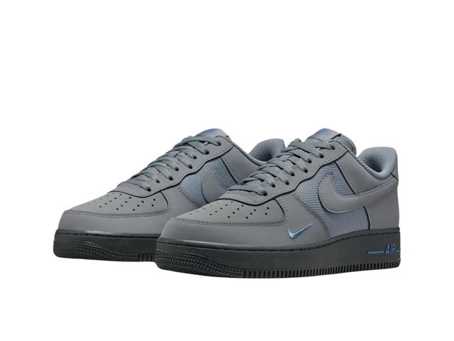 Nike Nike Air Force 1 '07 LV8 Smoke Grey Anthracite Metallic Silver Diffused Blue - view 3