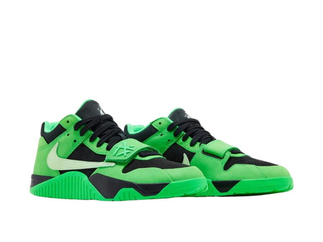 Jordan Jordan X Travis Scott CJ1 T-Rexx Green Spark - view 3
