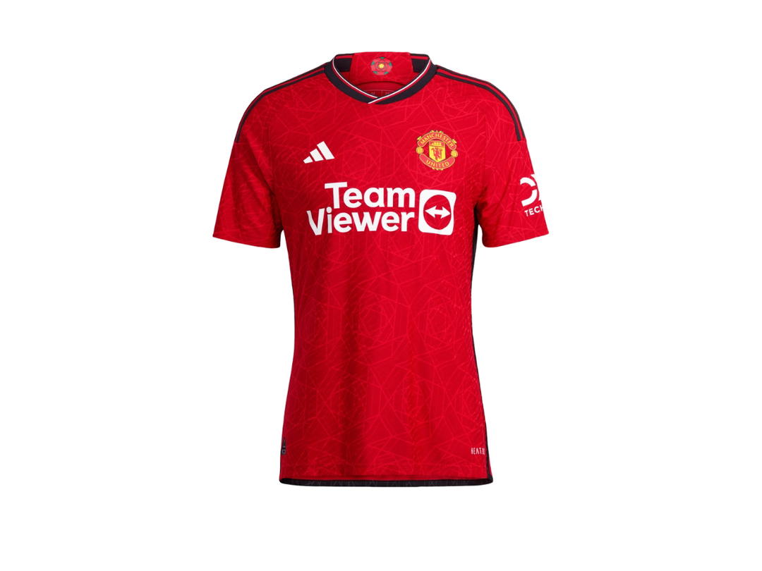 adidas adidas Manchester United 23/24 Home Authentic Jersey Red