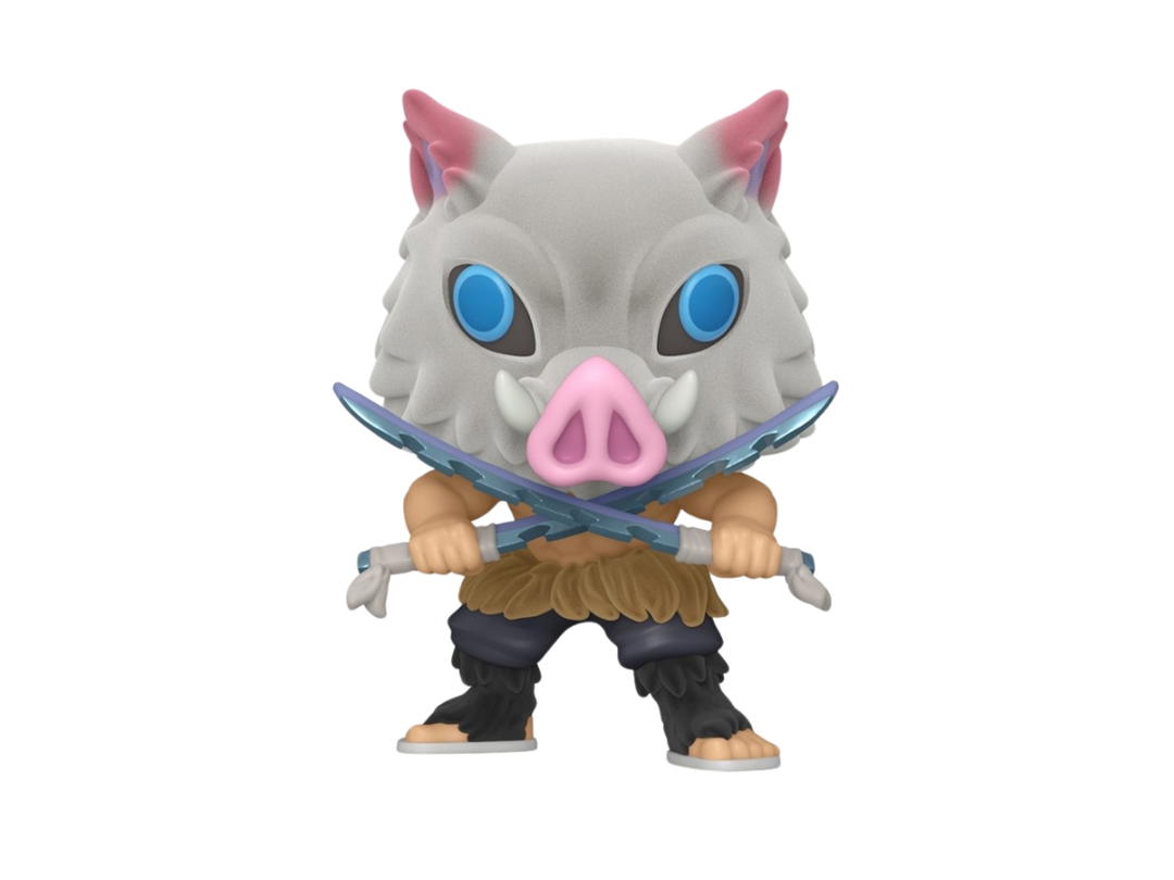 Funko Inosuke Flocked ver. (Exclusive) POP! Animation: Demon Slayer by Funko
