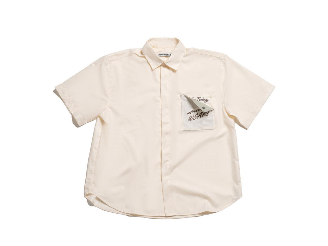 Introvertwears introvertwears | Hidden Feelings Shirt (Beige)