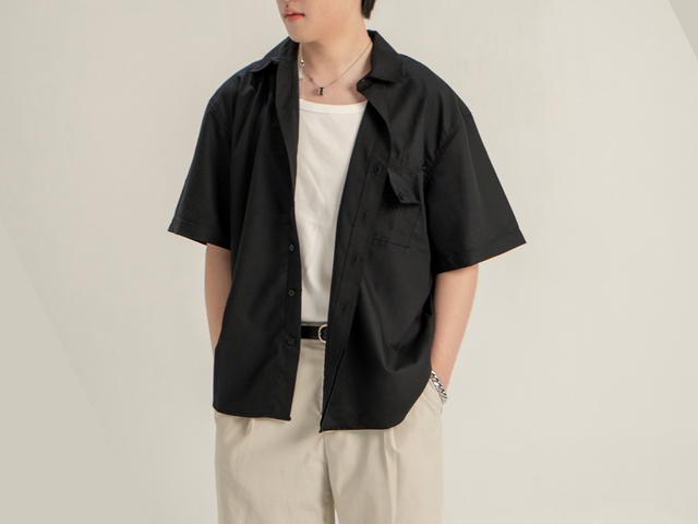 Introvertwears introvertwears | Hidden Feelings Shirt (Black) - view 5