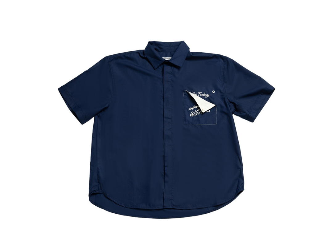 Introvertwears introvertwears | Hidden Feelings Shirt (Navy)