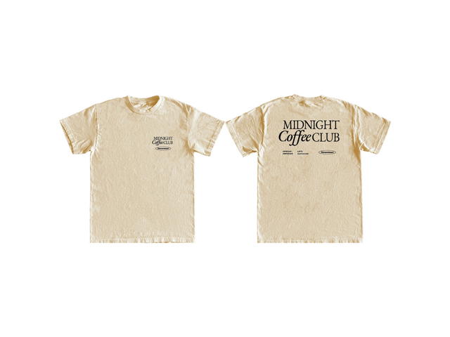 Introvertwears introvertwears | Midnight Coffee Club (Beige) - view 1