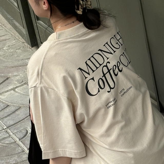 Introvertwears introvertwears | Midnight Coffee Club (Beige) - view 2