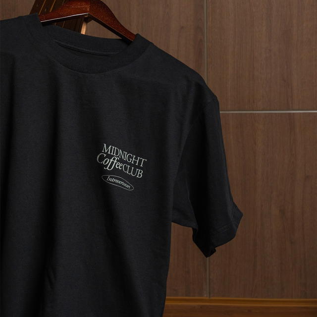 Introvertwears introvertwears | Midnight Coffee Club (Black) - view 3