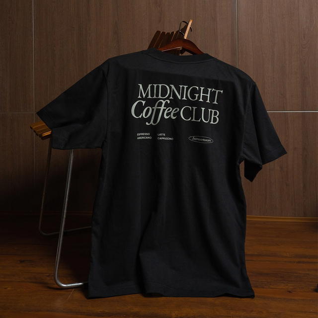 Introvertwears introvertwears | Midnight Coffee Club (Black) - view 4