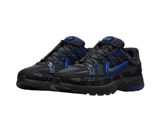 Nike Nike P-6000 Black Anthracite Blue Void Racer Blue - view 3