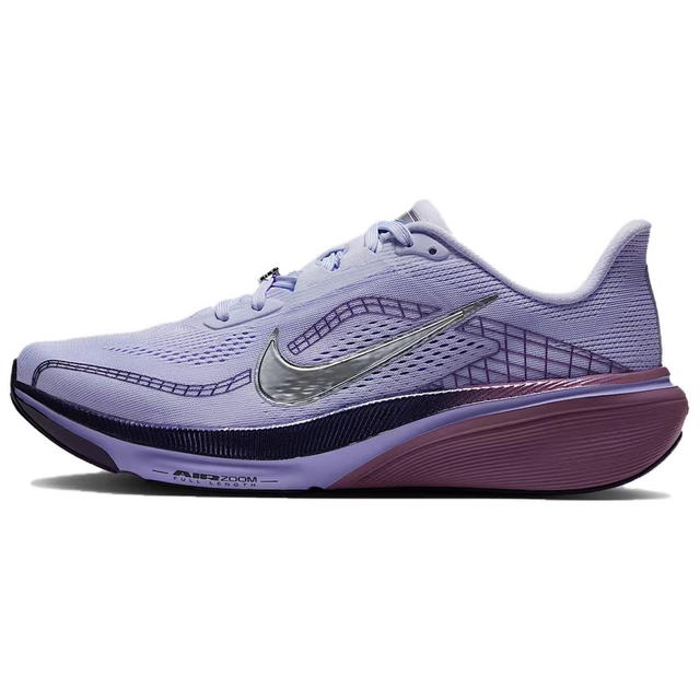 Nike Nike Pegasus 42 - Light White Purple/Iron Black/Pulse Purple/Metallic Silver - view 1