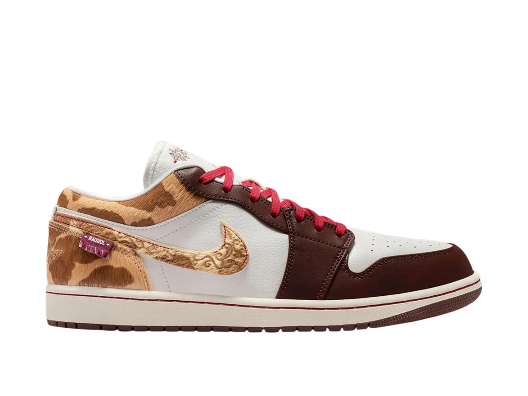 Nike Air Jordan 1 Low SE Year Of The Horse Sail Light Chocolate