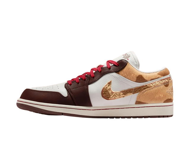 Nike Air Jordan 1 Low SE Year Of The Horse Sail Light Chocolate - view 2