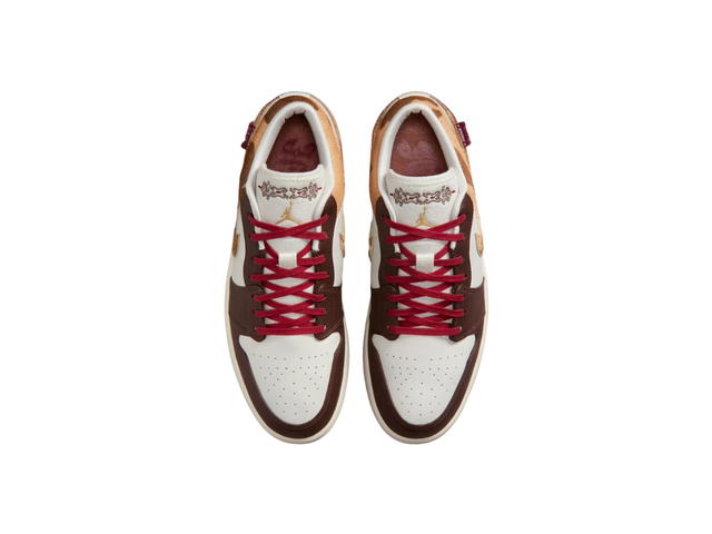 Nike Air Jordan 1 Low SE Year Of The Horse Sail Light Chocolate - view 3