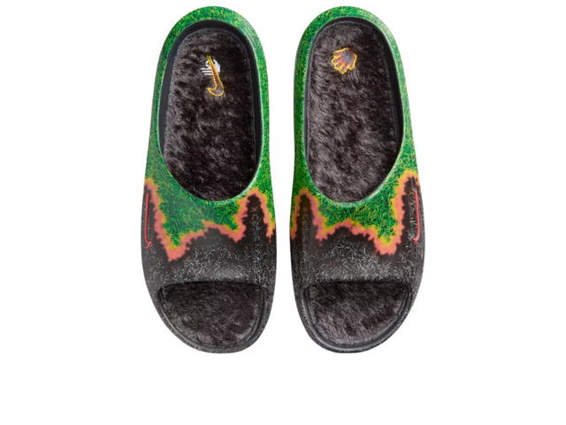 Nike Nike ReactX Rejuven8 Slide .SWOOSH Touch Grass Dark Smoke Grey Kelly Green - view 3