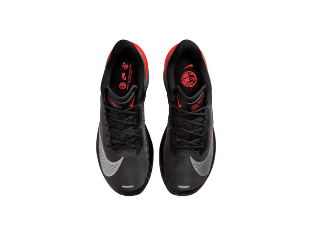 Nike Nike Zoom Fly 6 Black Bright Crimson Wolf Grey Metallic Silver - view 3