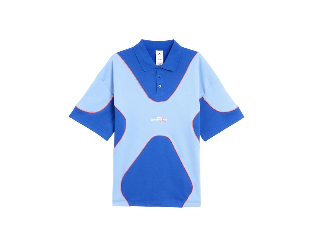 Jordan Jordan x Awake NY Polo Shirt Blue