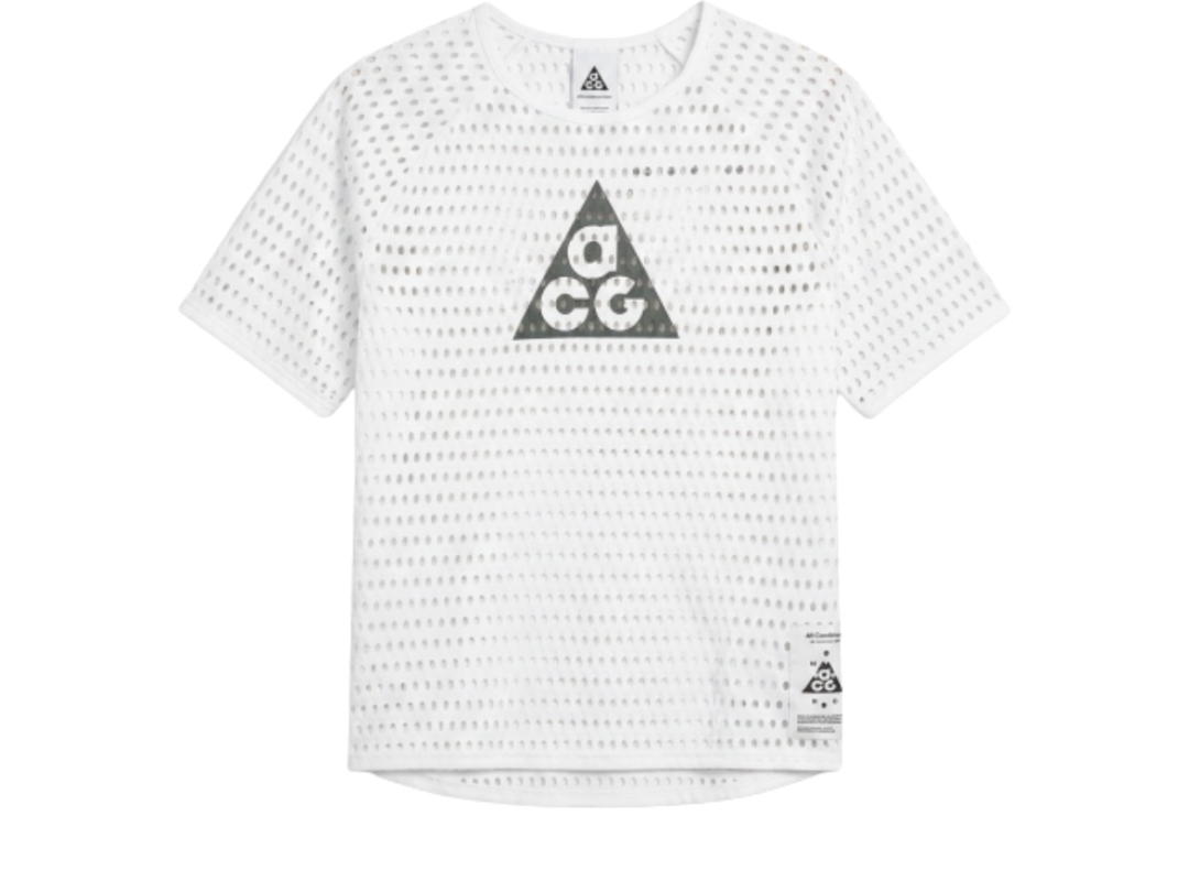 Nike Nike ACG Radical AirFlow Dri-FIT Short-Sleeve Trail Running Top White Anthracite