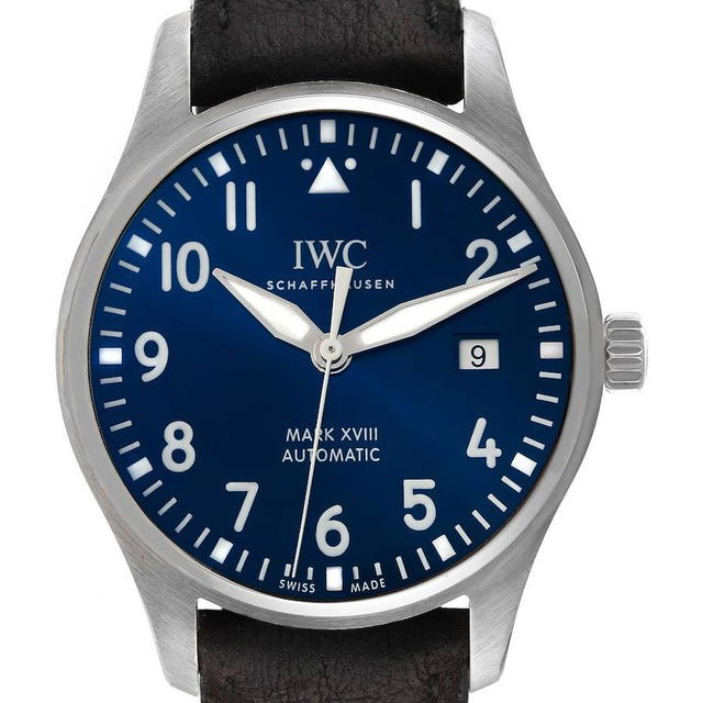 Iwc Iwc Pilot Mark XVIII Le Petit Prince Blue Dial IW327004 - view 1