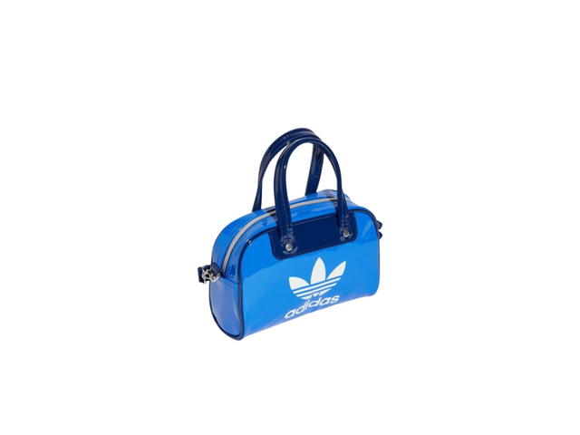 adidas adidas Adicolor Mini Bowling Bag Blue White - view 2