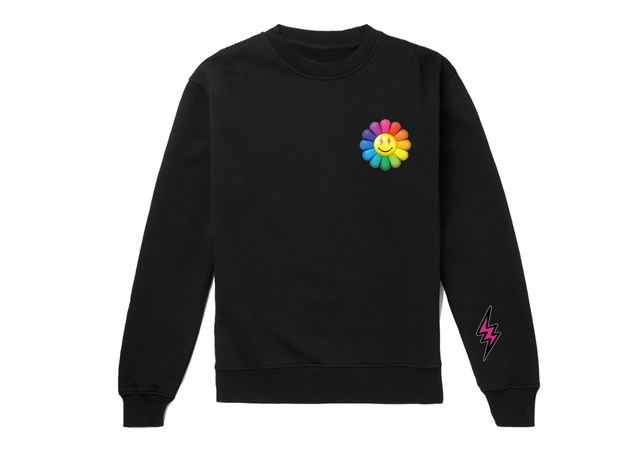 J Balvin J Balvin x Takashi Murakami Album Sweatshirt Black - view 1