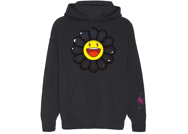 Buy J Balvin x Takashi Murakami Flower Hoodie Black at Sasom – Authentic and Ready to Ship