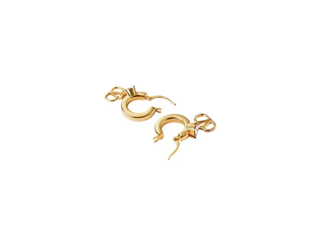 Valentino Valentino Garavani Rockstud Earrings Gold - view 3