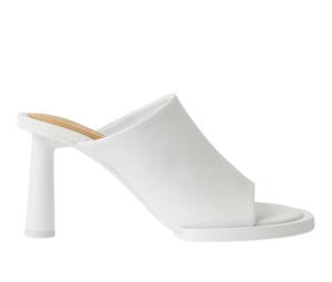 Buy Jaquemus Les Mules Carre Rond White at Sasom – Authentic and Ready to Ship