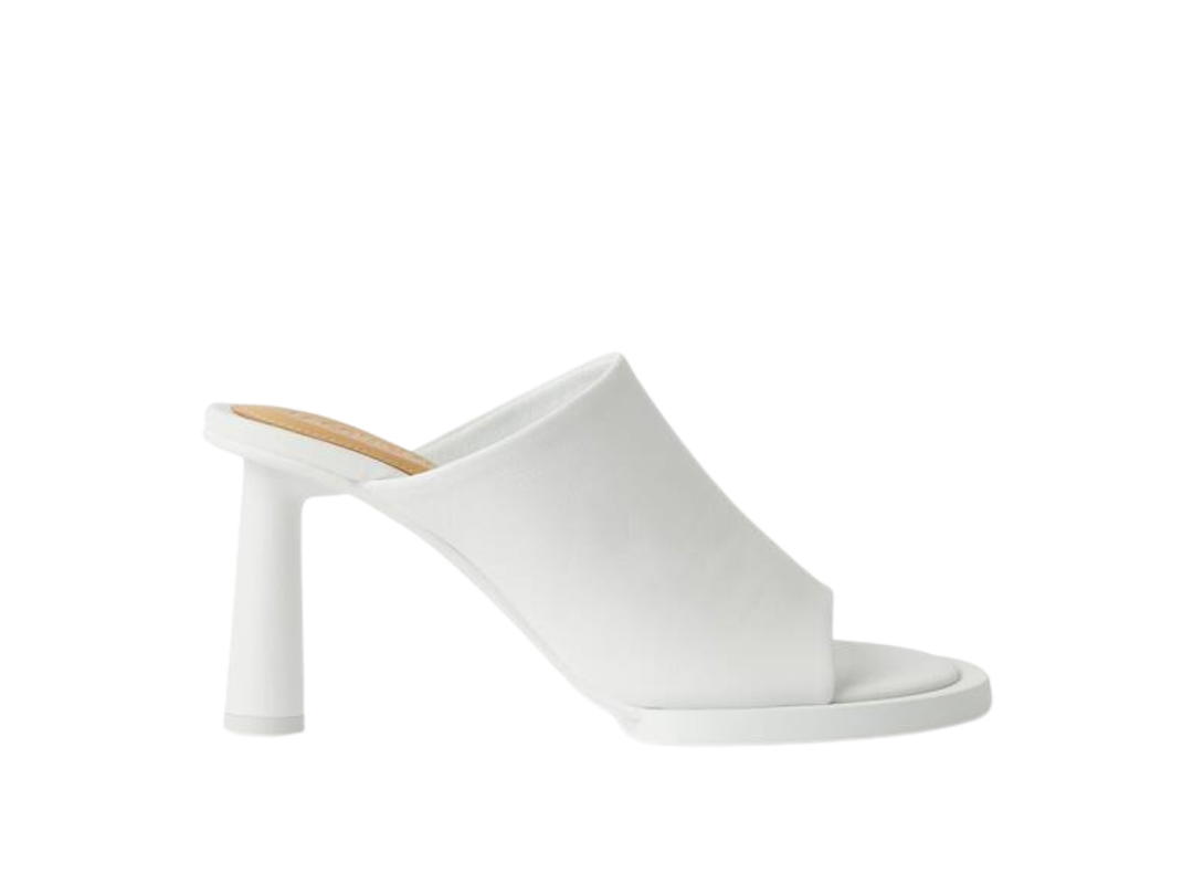 Jacquemus Jaquemus Les Mules Carre Rond White