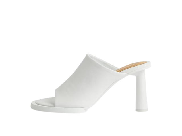 Jacquemus Jaquemus Les Mules Carre Rond White - view 2
