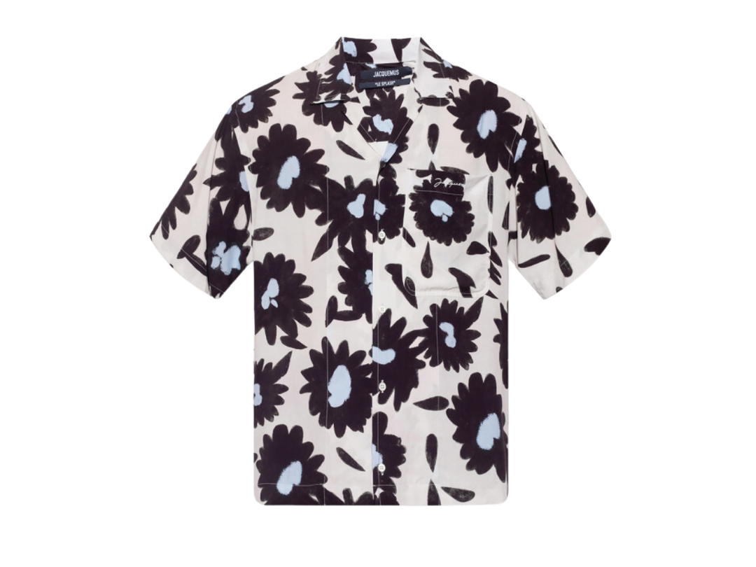 Jacquemus Jacquemus Floral Shirt Grey
