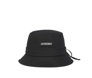 Buy Jacquemus Le Bob Gadjo Bow Bucket Hat Black at Sasom – Authentic and Ready to Ship