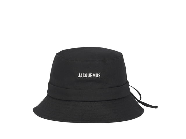 Jacquemus Jacquemus Le Bob Gadjo Bow Bucket Hat Black - view 1