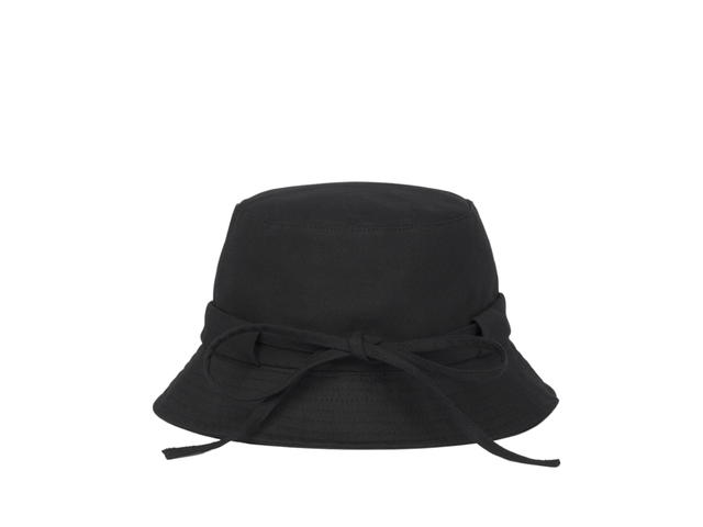 Jacquemus Jacquemus Le Bob Gadjo Bow Bucket Hat Black - view 2