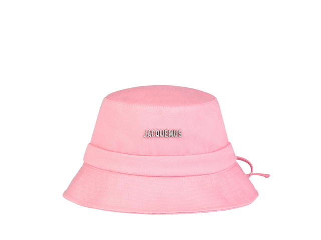 Jacquemus Jacquemus Le Bob Gadjo Canvas Bucket Hat Light Pink - view 1