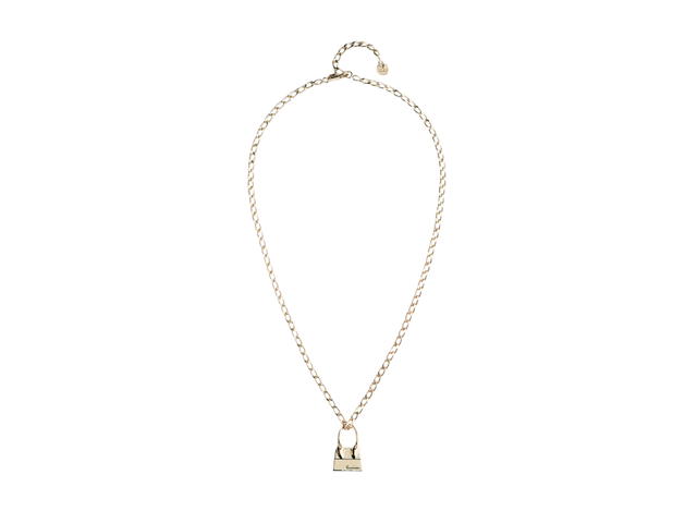 Jacquemus Jacquemus Le collier Chiquito In Pale Gold-Plated Brass - view 2