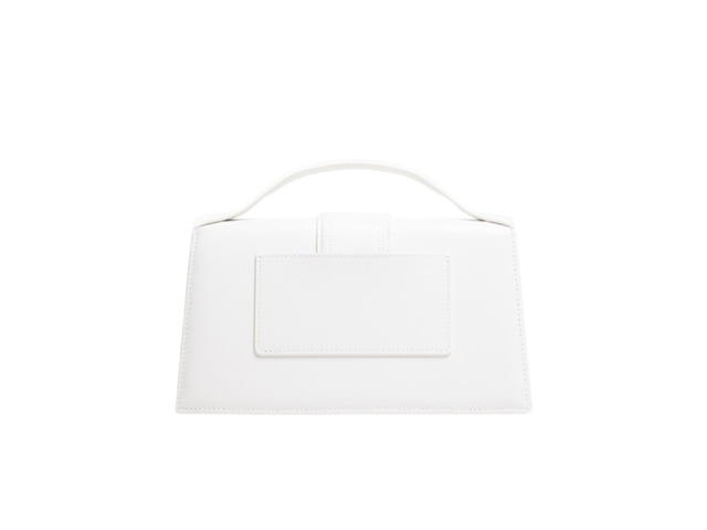 Jacquemus Jacquemus Le Grand Bambino Handbag With Adjustable Crossbody Strap White - view 2