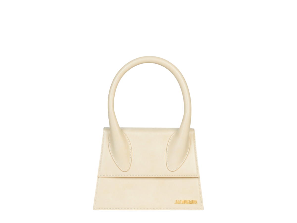 Jacquemus Jacquemus Le grand Chiquito Large signature handbag Ivory