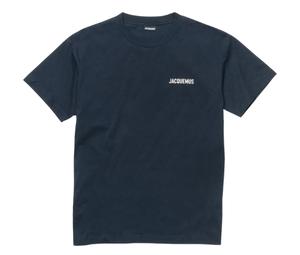 Buy Jacquemus Le Logo T-Shirt Dark Navy at Sasom – Authentic and Ready to Ship