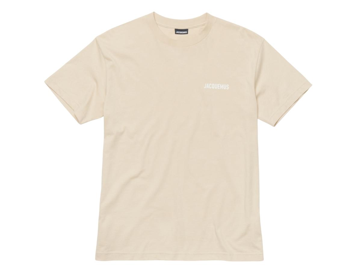 Jacquemus Jacquemus Le Logo T-Shirt Light Beige