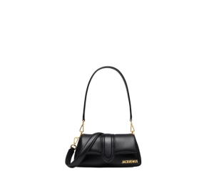 Buy Jacquemus Le Petit Bambimou In Soft Padded Lamb Leather With Gold Metal Logo And Hardware Black at Sasom – Authentic and Ready to Ship