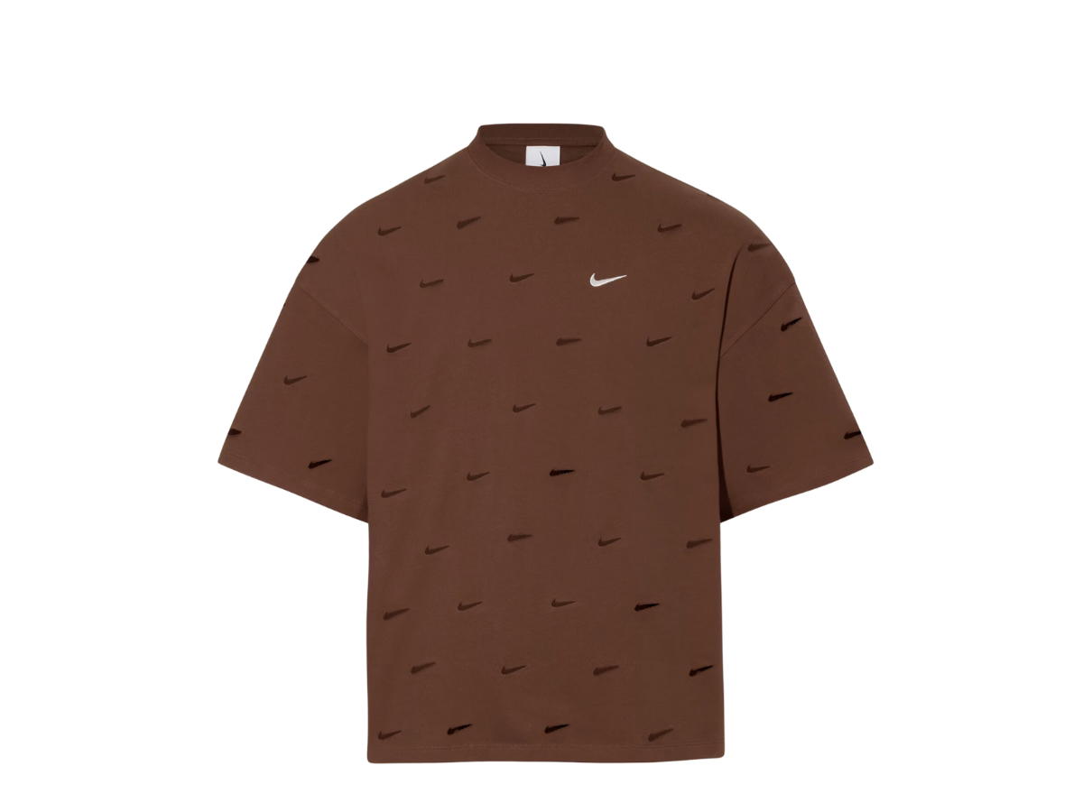 Jacquemus Jacquemus Le T-Shirt Swoosh Jacquemus+Nike Brown