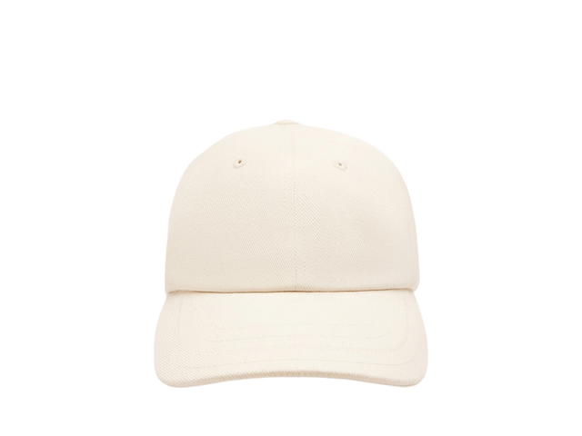 Jacquemus Jacquemus The Jacquemus Cap Signature Baseball Cap Off-White - view 2