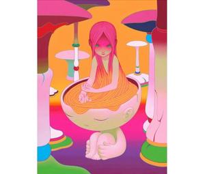 Buy James Jean Bath 2021 Acrylic On Canvas at Sasom – Authentic and Ready to Ship