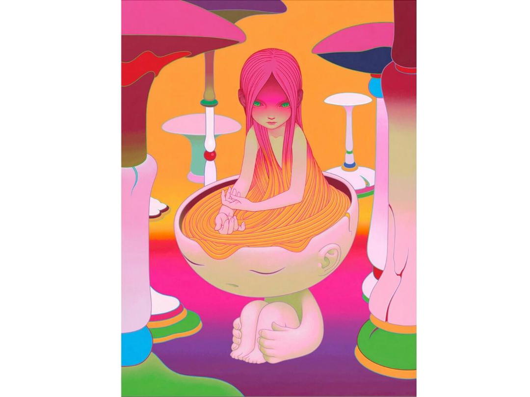 James Jean James Jean Bath 2021 Acrylic On Canvas