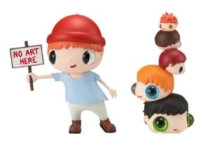 Buy Javier Calleja No Art Here & Heads at Sasom – Authentic and Ready to Ship