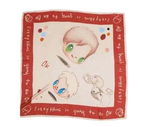 Buy Javier Calleja x Dio Horia Everything Is Going To Be OK Scarf at Sasom – Authentic and Ready to Ship