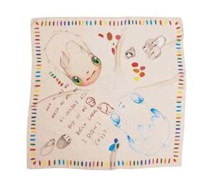 Buy Javier Calleja x Dio Horia When He Had Me Scarf at Sasom – Authentic and Ready to Ship