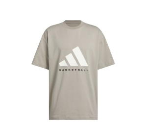 Buy adidas Basketball Tee Putty Beige at Sasom – Authentic and Ready to Ship