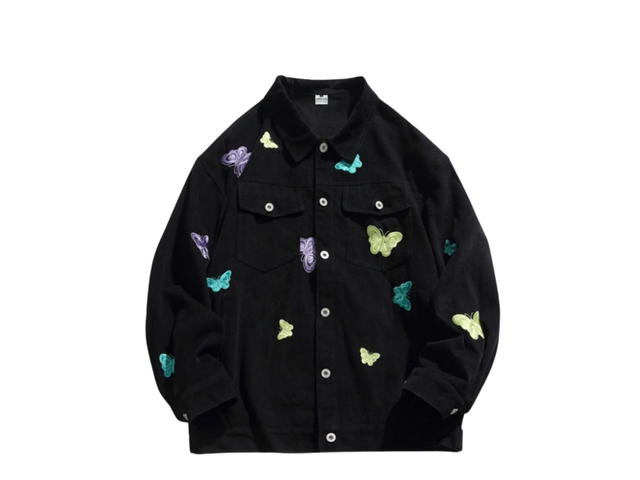 Jeera 168 Jeera 168 Black Butterfly Jacket - view 1